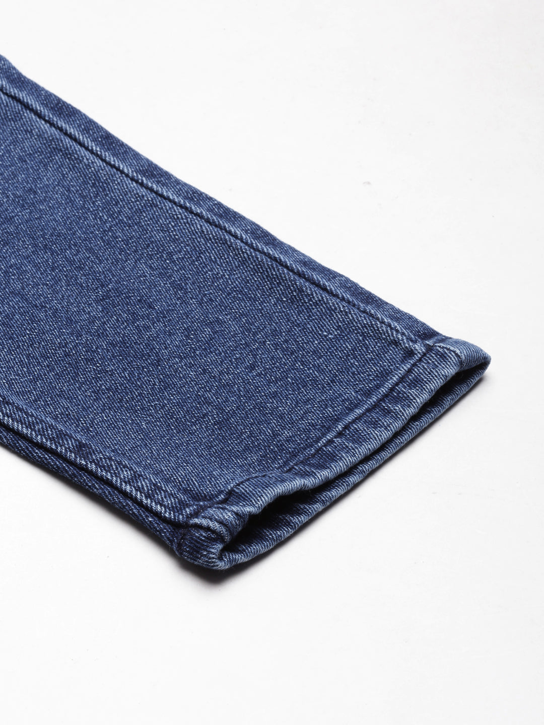 Women's Blue Regular Fit Mid-Rise Denim Jeans