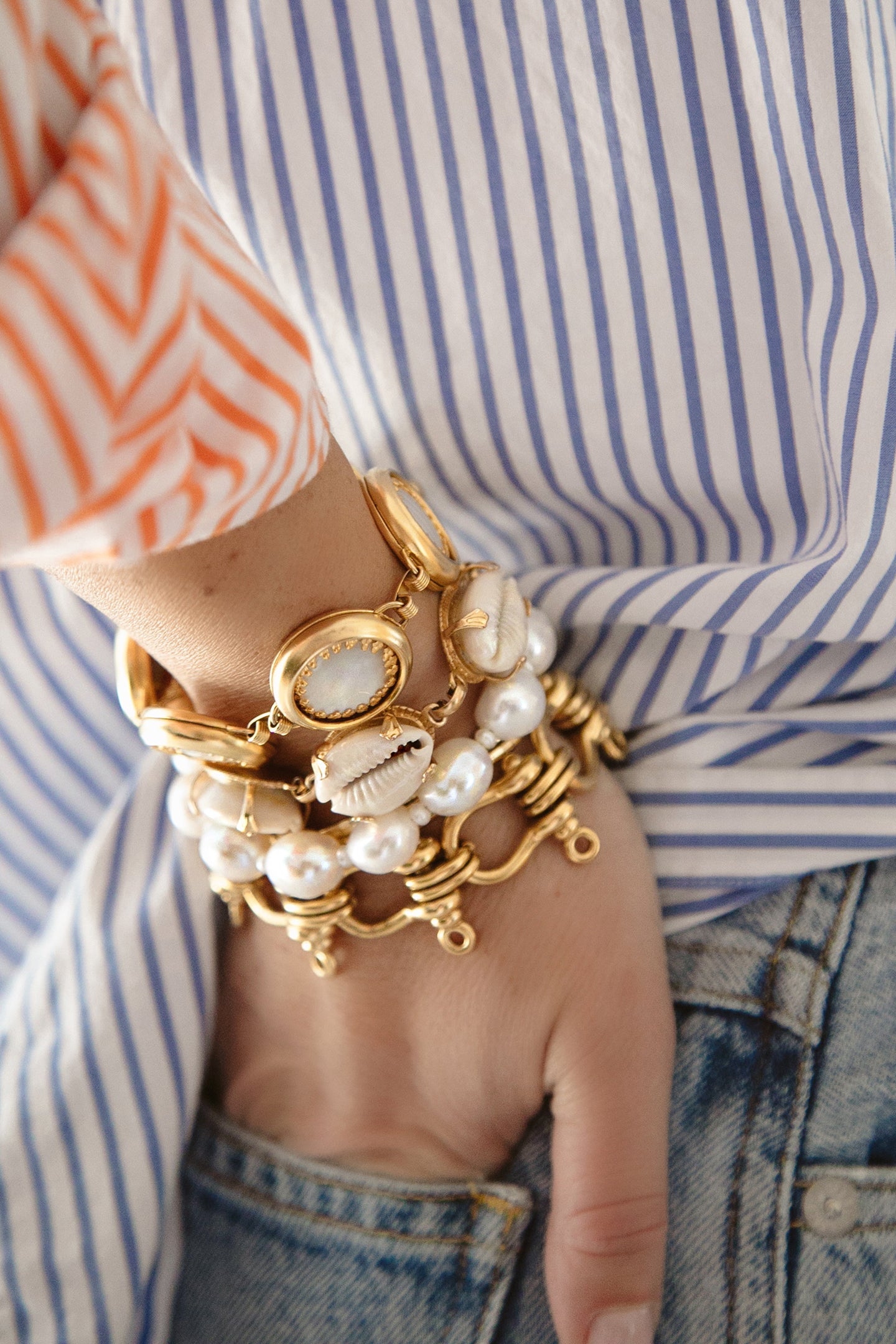 Brinker+Eliza Nautical Link Bracelet