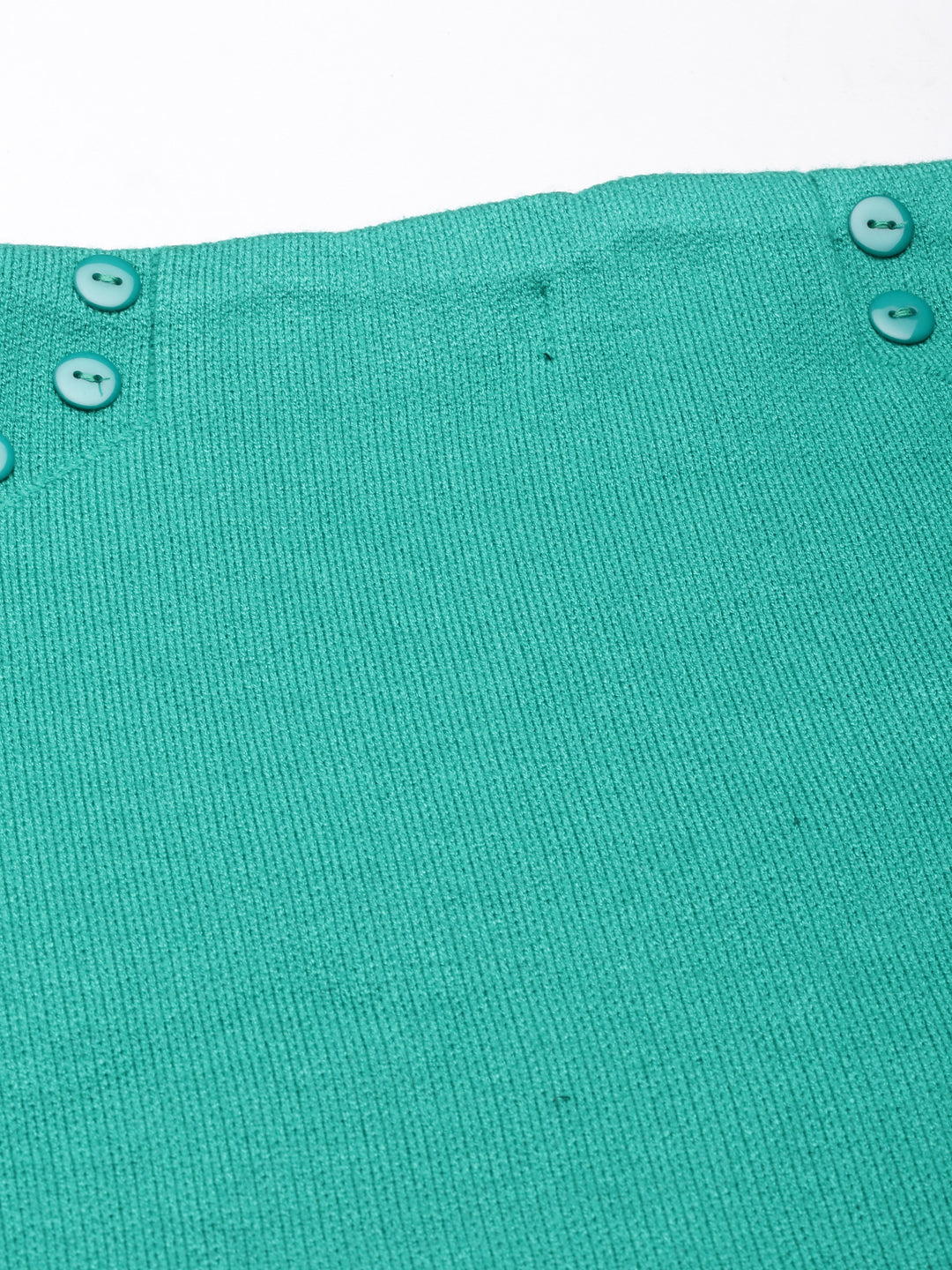 Women's Green Pencil Mini Skirt