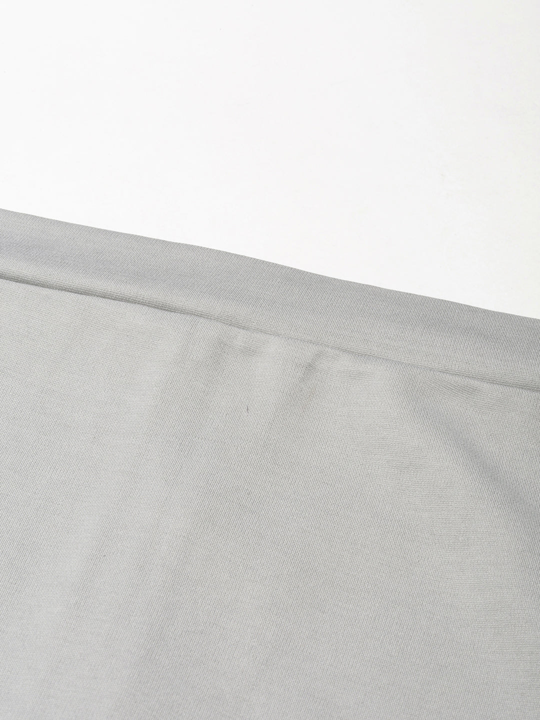 Women's Grey Above Knee Length Pencil Skirt
