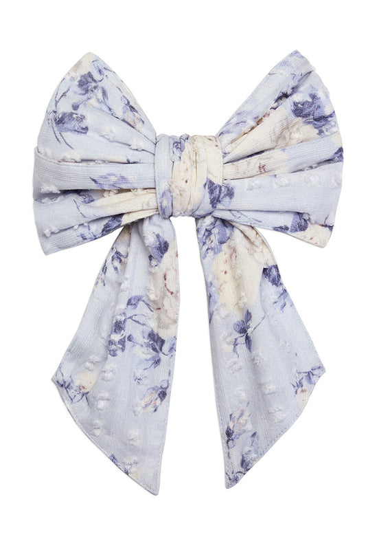 Elisiette Hair Barrette - WHISPER BLUE