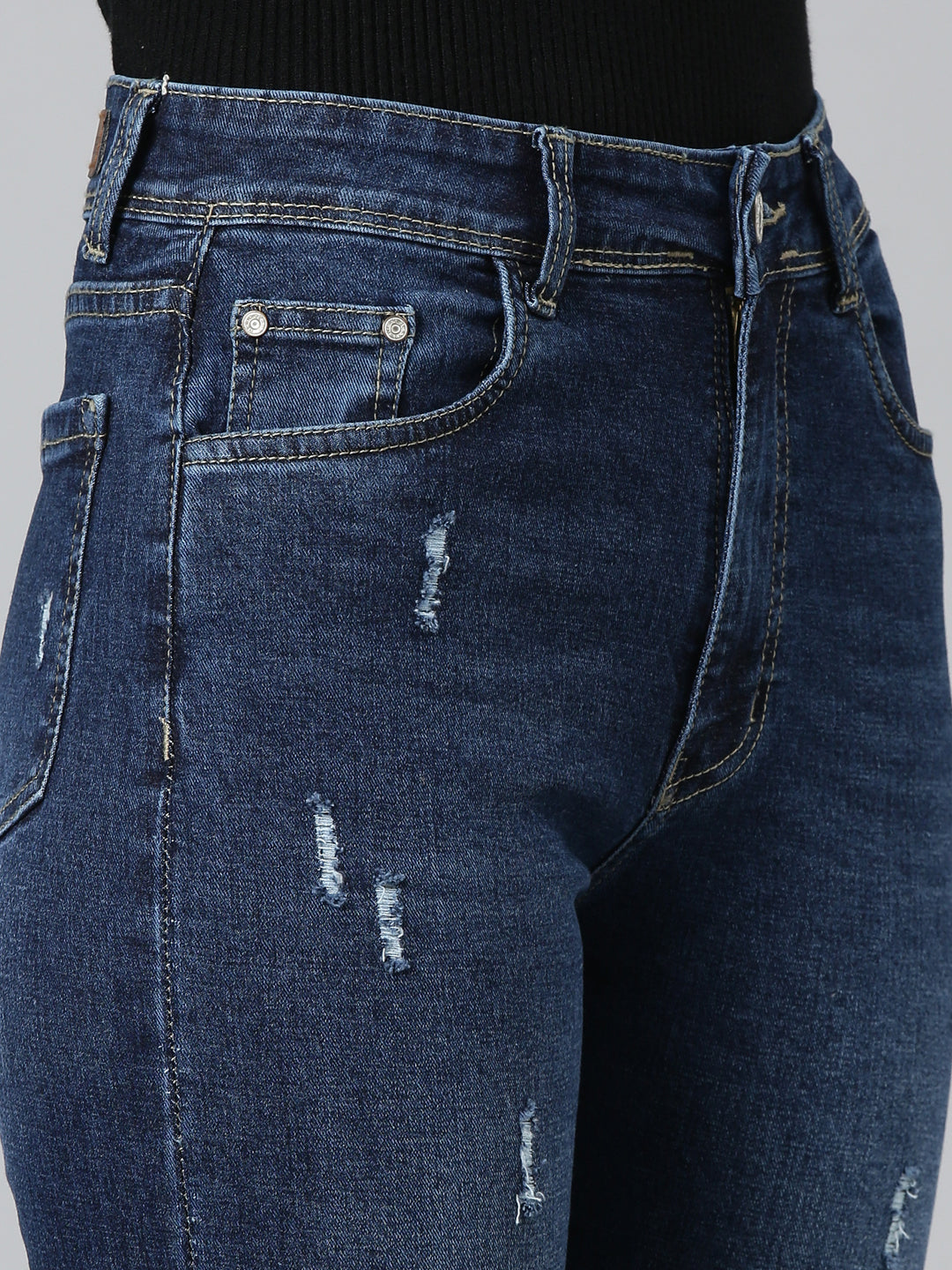 Women's Blue Light Fade Denim Jeans
