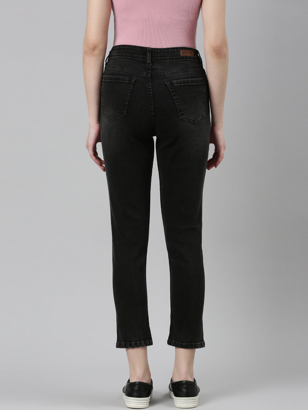 Women's Grey Light Fade Denim Jeans
