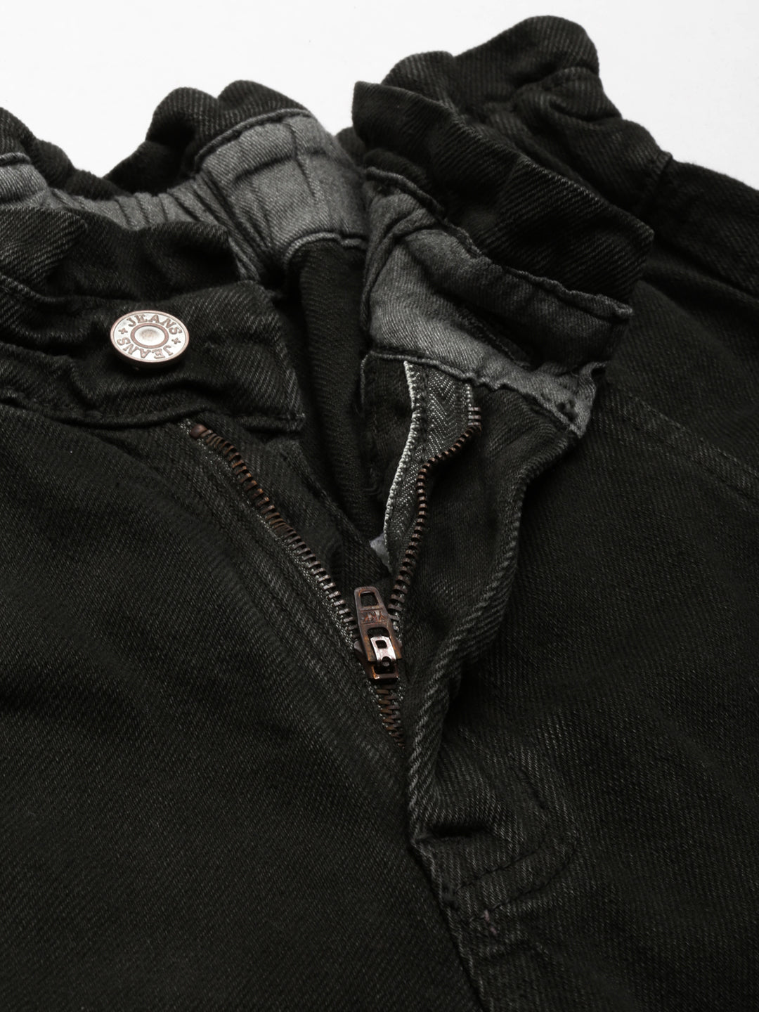 Women's Olive Acid Wash High-Raise Denim Jeans