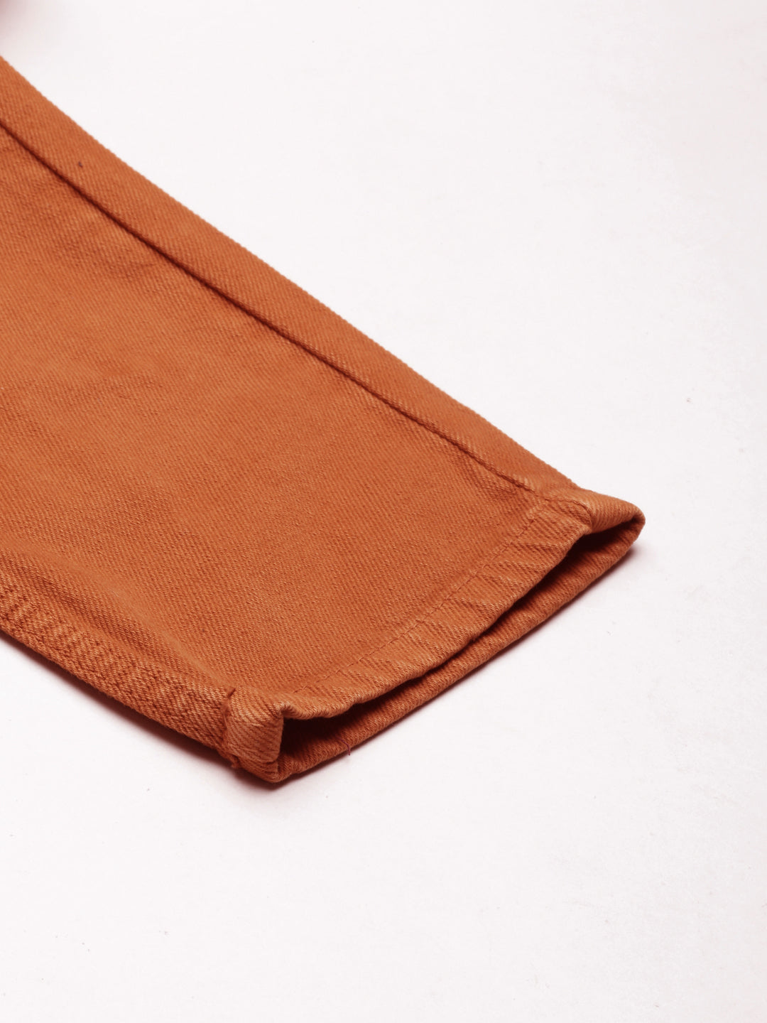Women's Tan High Rise Acid Wash Denim Jeans