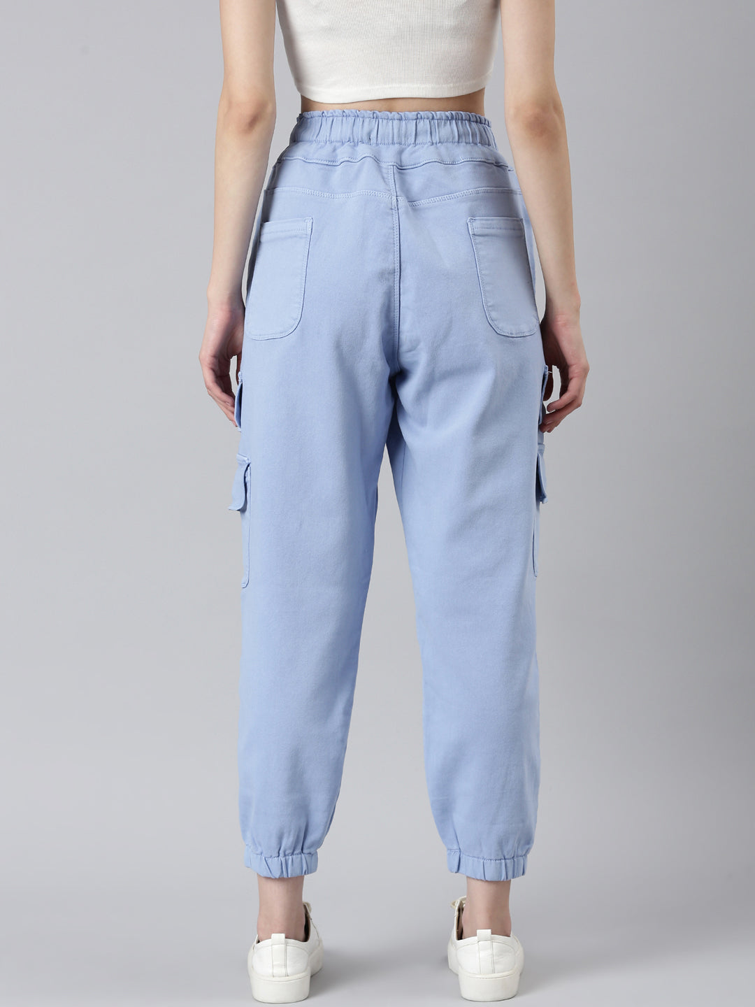 Women's Blue High Rise Jean Denim Jeans