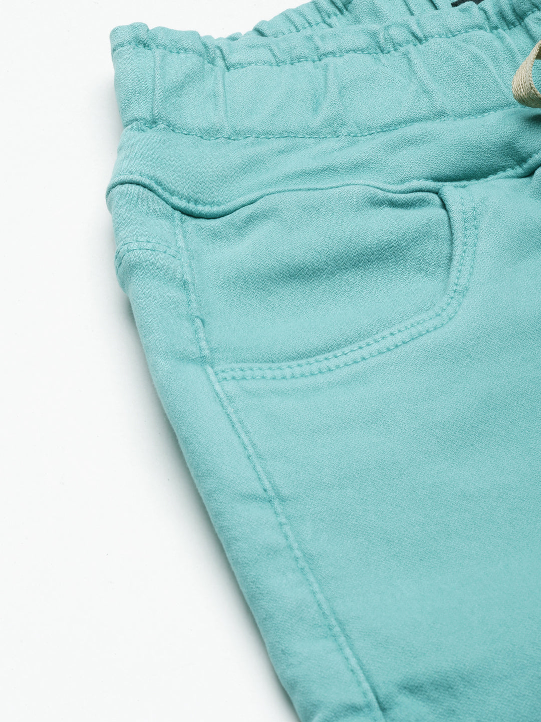 Women's Turquoise Blue High-Rise Denim Jeans