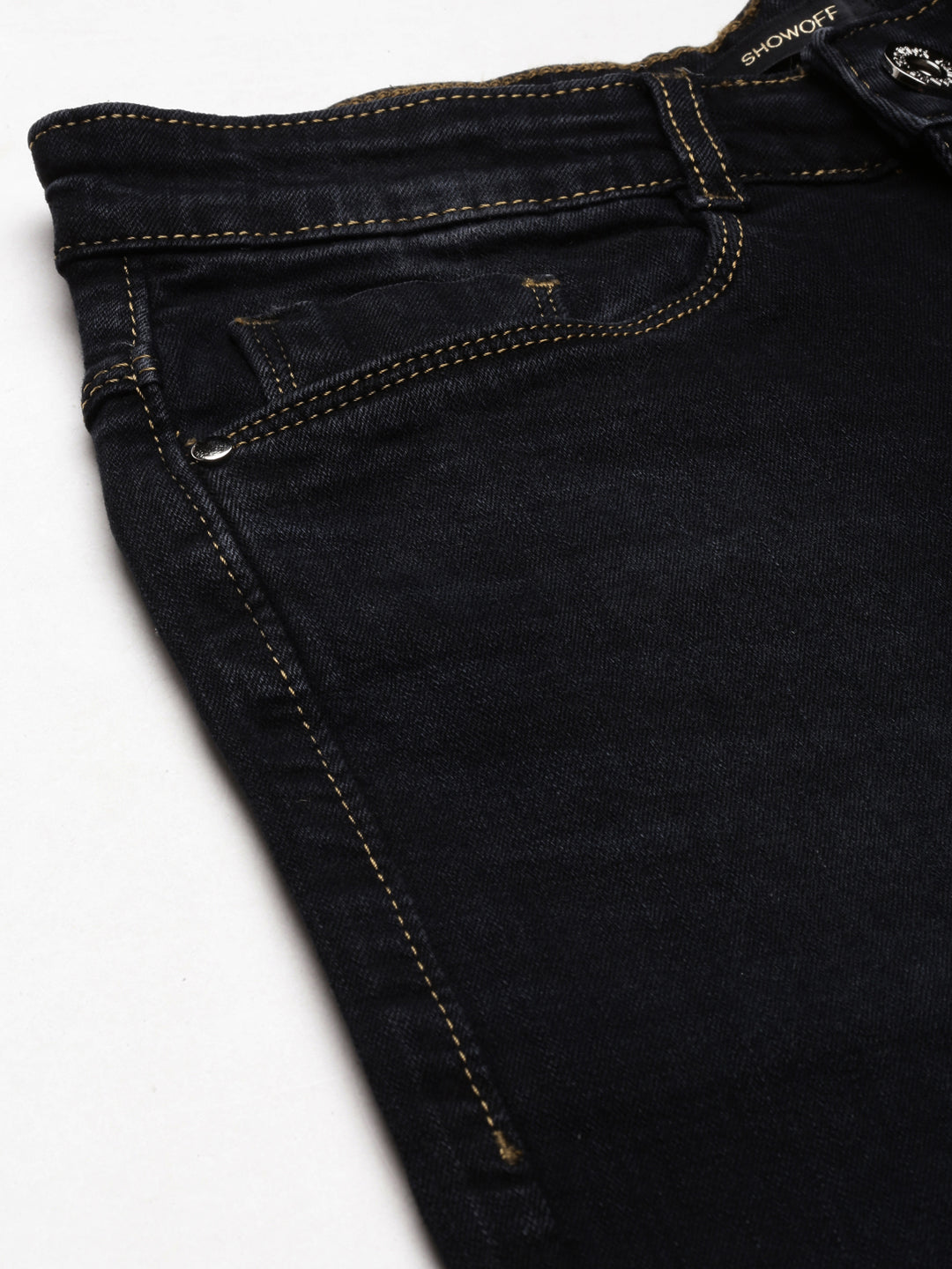 Women's Black Wide Leg Light Fade Acid Wash Denim Jeans