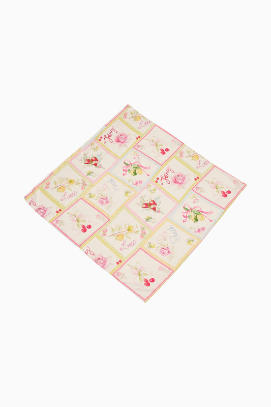 Labrina Fruit Print Scarf