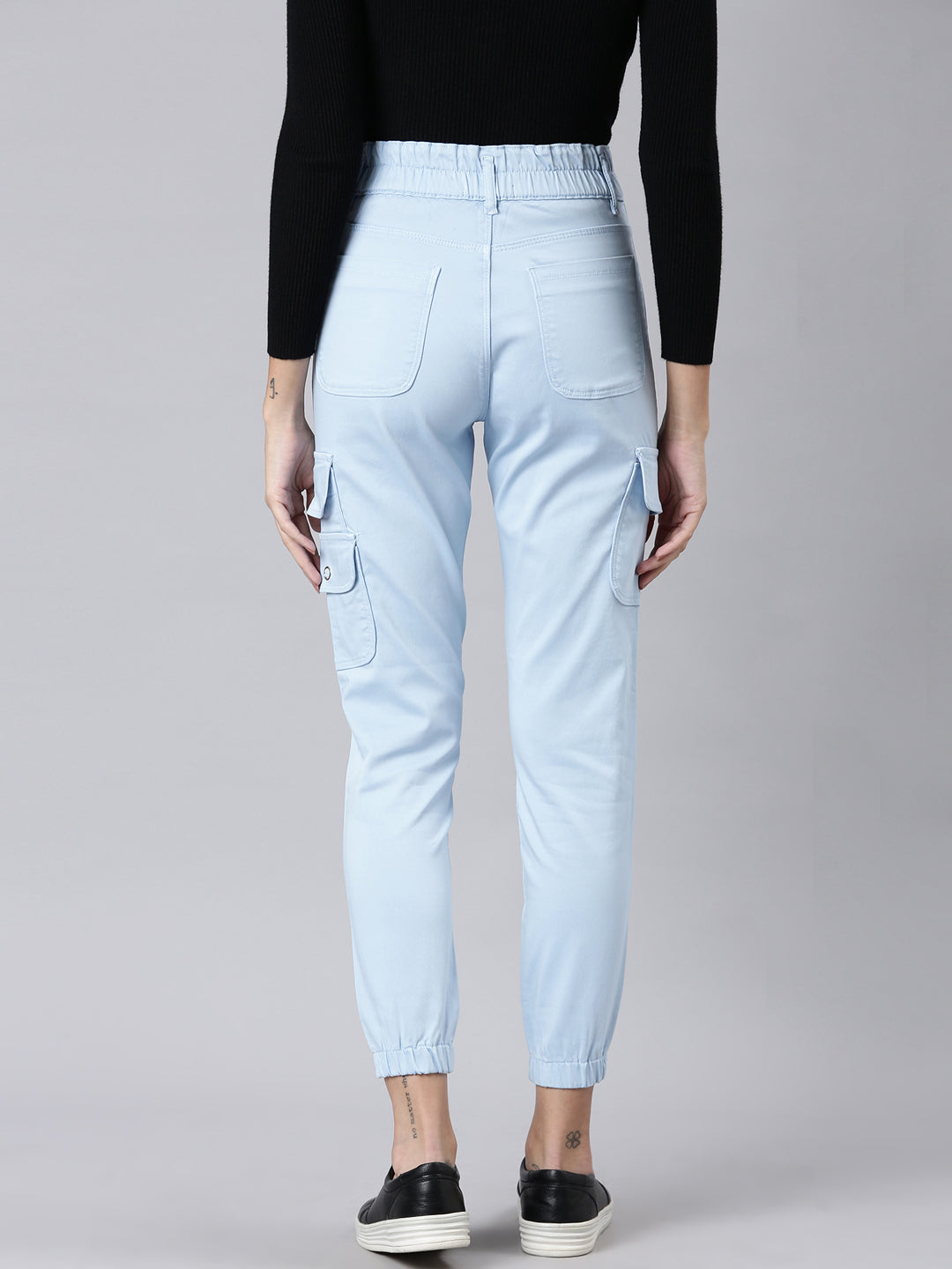 Women's Blue High-Rise Denim Jeans